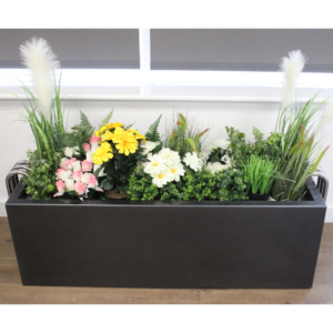 Industrial Manhattan Bespoke Steel Garden Trough Planter