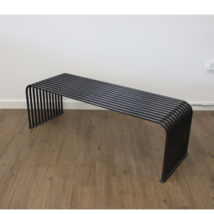 Industrial Manhattan Bespoke Steel Garden Bench Inside/Out